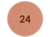 N°24 Brun rouge nacré