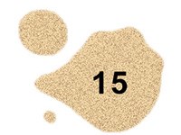 N°15 - Bronze pailleté 