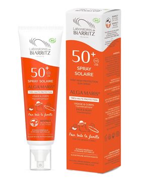 Spray Solare Viso & Corpo SPF 50+ Family Size Nuovo Formato 150 ml - Ipoallergenico. A partire dai 6 mesi di età.