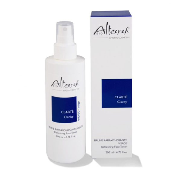 Immagine di IN ESAURIMENTO SCATOLA AMMACCATA Tonico viso rinfrescante Indaco | Brume Rafraichissante visage Clarte