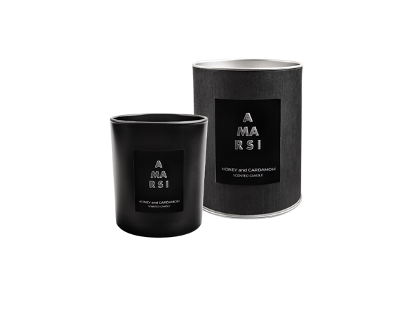 AMARSI |  Honey and Cardamom Candela Profumata