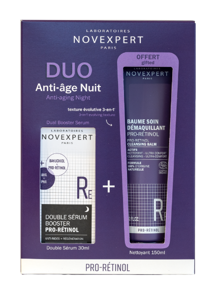 Kit Duo Pro-Retinol Novexpert | Routine Notte Levigante Anti Rughe