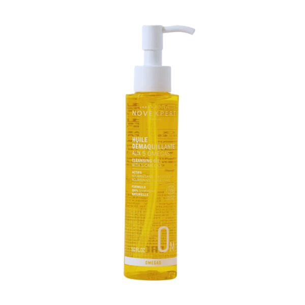 Olio Struccante Nutriente Viso 5 Omega | Doppia Detersione e Anti Età | Novexpert