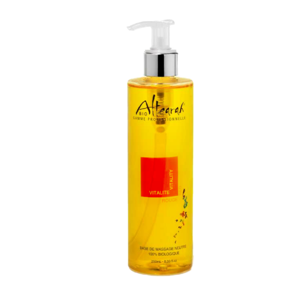 Huile corps 250 ml Rouge