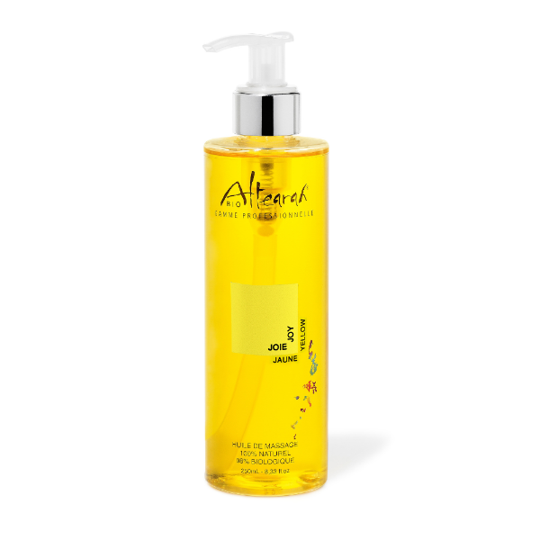Altearah Bio | Olio da Massaggio Biologico Energizzante Giallo