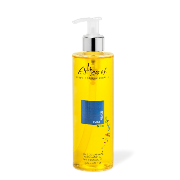 Huile corps 250 ml Bleu